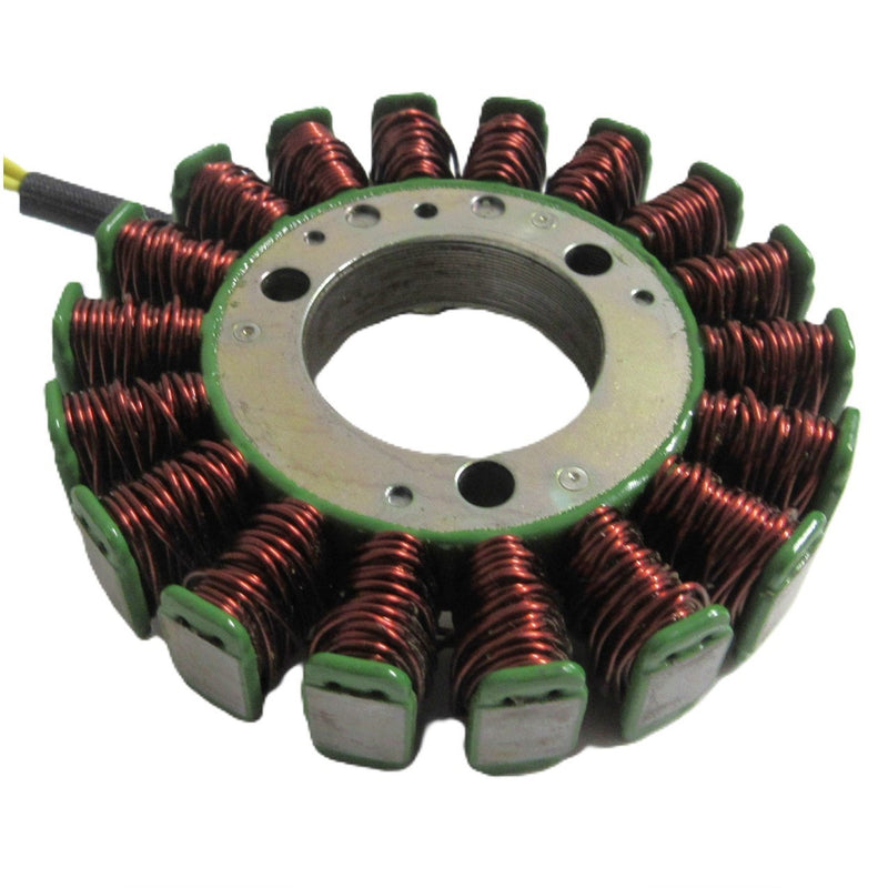 STATOR 150-250cc 4 Stroke  18 Coil NEED TO FIND AND REPLACE INFO IN WITH CORRECT NUMBERS OD=93  3 Pin in 3 Pin Male Jack  2 Pin in 2 Pin Male Jack  H=23 Ctr Hole ID=35  Pickup Coil Bolts c/c37