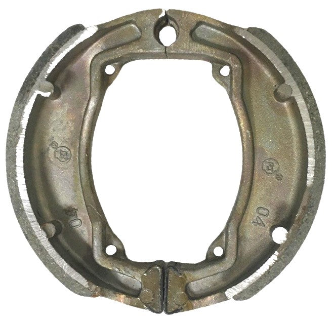 Brake Shoes  OD=115x25mm With Locator Pin Ridge  Fits Many ATVs and Scooters