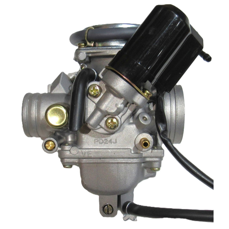 Runtong CVK PD24J Carburetor  Intake OD=32mm Air Box OD=42mm  Fits Most GY6 125, 150, 180cc ATV, GoKarts, Motorcycles, Scooters