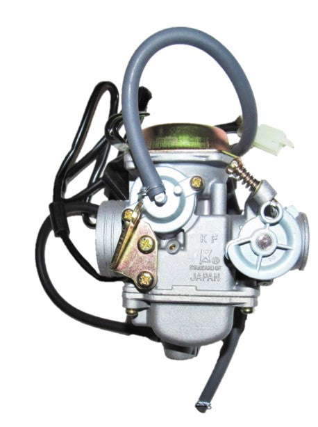 Runtong CVK PD24J Carburetor  Intake OD=32mm Air Box OD=42mm  Fits Most GY6 125, 150, 180cc ATV, GoKarts, Motorcycles, Scooters