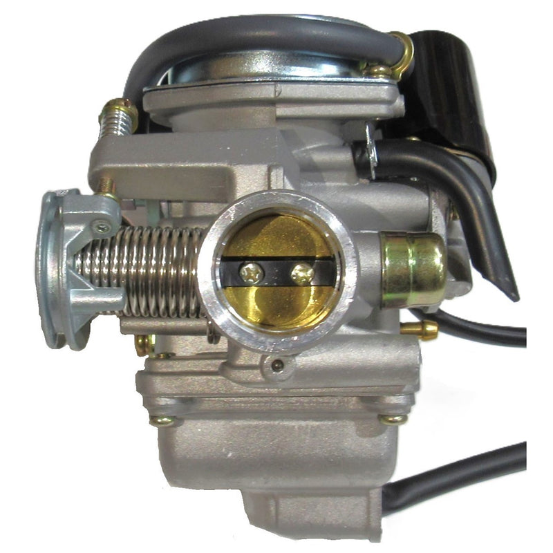 Runtong CVK PD24J Carburetor  Intake OD=32mm Air Box OD=42mm  Fits Most GY6 125, 150, 180cc ATV, GoKarts, Motorcycles, Scooters