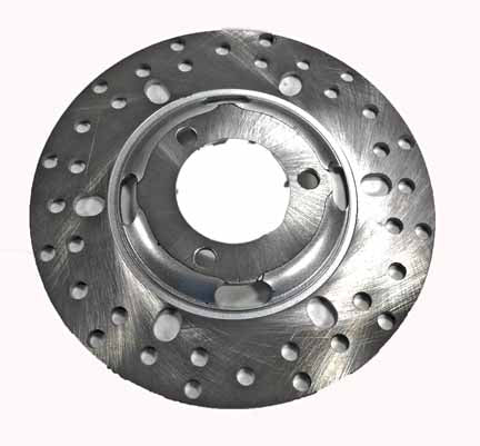 Disc Brake Rotor  OD=180mm ID=48mm Bolts c/c=58mm  Fits Tao Tao BWS50/150 + others