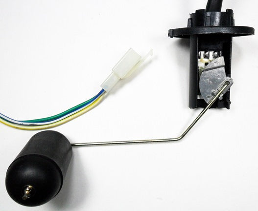 Fuel Level Sending Unit  Fits Tao Tao ATM50 + others  Round 48mm 3 Pin FM Jack  Rod 43mm to 45d turn, then 80mm to float