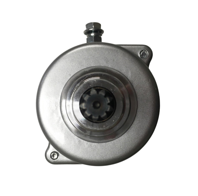 Starter 150-250cc CG Type ATV, Dirtbike, GoKart, Scooter, Bottom Mount  Shaft OD=11 Splines=9 Flange=30 Bolts c/c=52 Body to Ctr Leg Hole=12mm