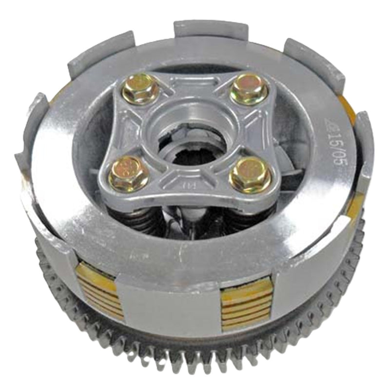 CLUTCH PACK  CG125 ATV, Dirtbike, GoKart  5 Plate 4 Bolt 6 Splines 72th Gear