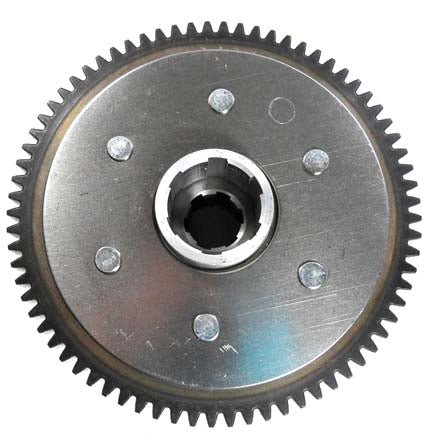 CLUTCH PACK  CG125 ATV, Dirtbike, GoKart  5 Plate 4 Bolt 6 Splines 72th Gear