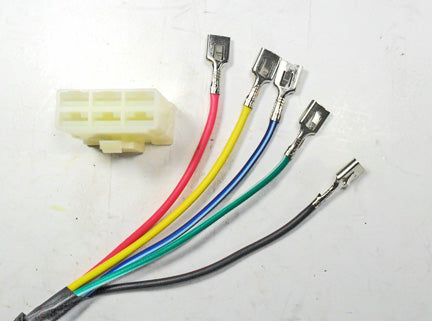 Stator 250cc  Fits CG125 & CG150 + others  8 Coil 5 Wires (includes 6 pin connector)  OD=88 ID=32 H=28 Bolts c/c=28