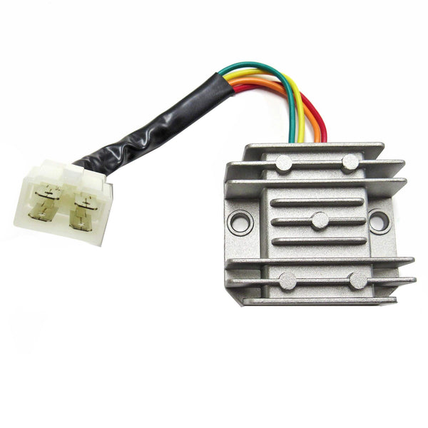 Voltage Regulator Rectifier CG  Chinese ATV's, SCOOTERs  4 Pins in 4 Pin FM Jack 58x68  Bolts Ctr to Ctr 55mm