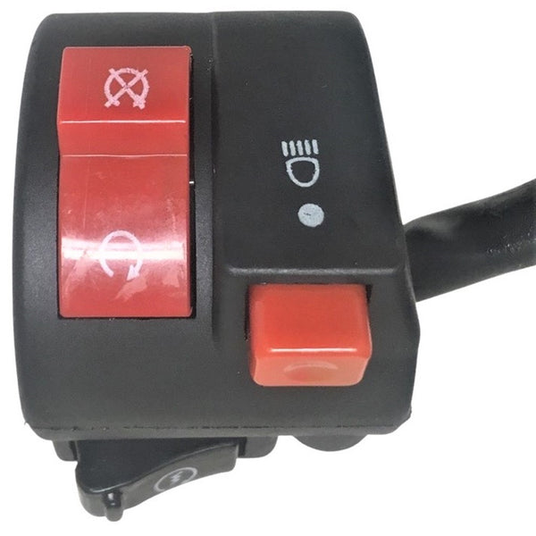 Handlebar Switch (Left Hand)  6 Pins in 6 Pin Male Jack  Fits many TaoTao ATVs & Coleman ATVs models + others
