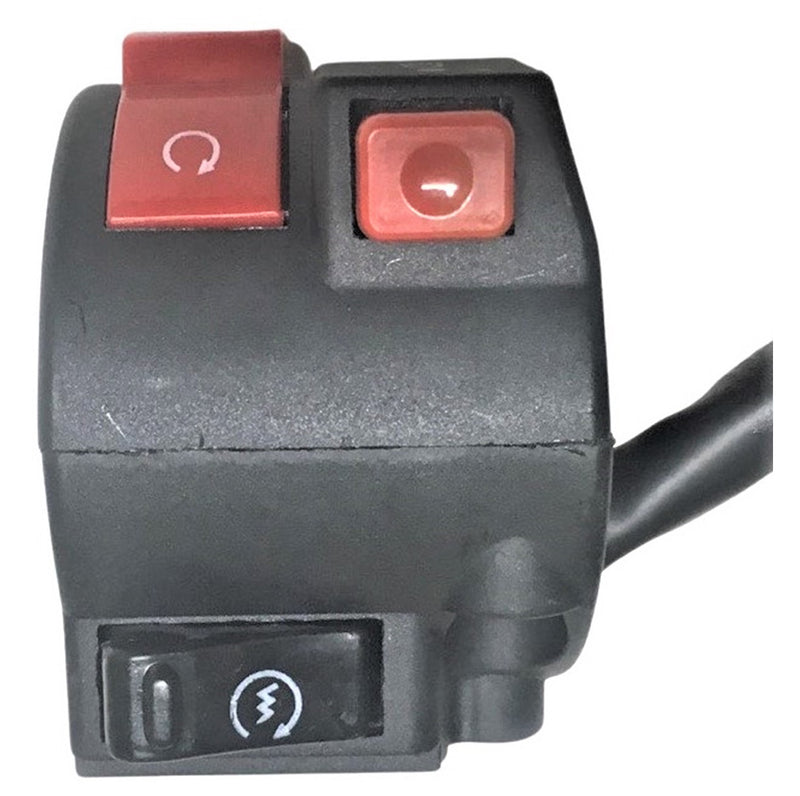 Handlebar Switch (Left Hand)  6 Pins in 6 Pin Male Jack  Fits many TaoTao ATVs & Coleman ATVs models + others