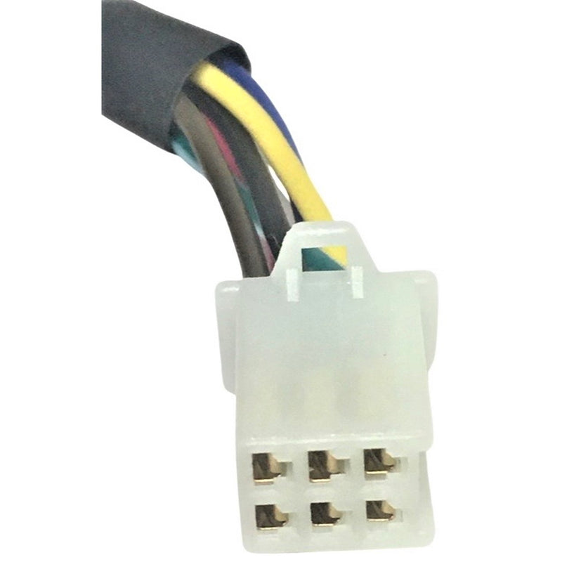 Handlebar Switch (Left Hand)  6 Pins in 6 Pin Male Jack  Fits many TaoTao ATVs & Coleman ATVs models + others