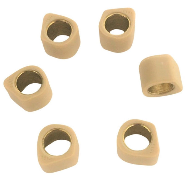 16X13 (5.0g) High Performance  Clutch Sliders Set for GY6-49, 50, 70, 80cc 4 Stroke Scooter Engines