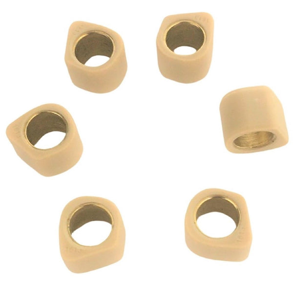 16X13 (6.0g) High Performance  Clutch Sliders Set for GY6-49, 50, 70, 80cc 4 Stroke Scooter Engines