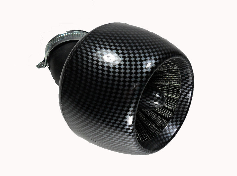 High Performance Carbon Graphite Air Filter ID=42mm  Fits 125-150cc ATV, GoKarts, Scooters with PD24J Carburetors