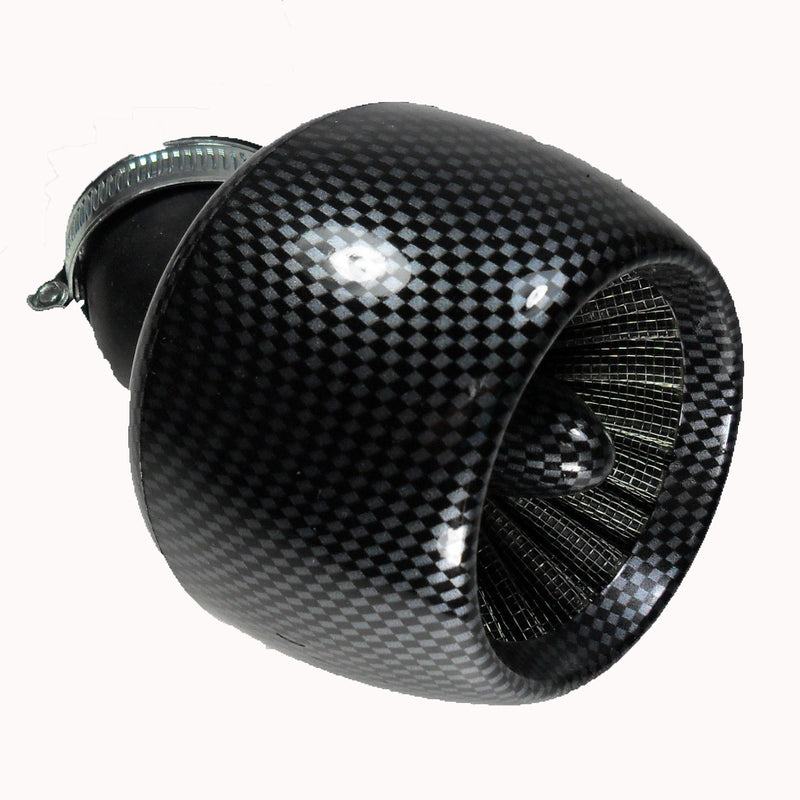 High Performance Carbon Graphite Air Filter ID=42mm  Fits 125-150cc ATV, GoKarts, Scooters with PD24J Carburetors