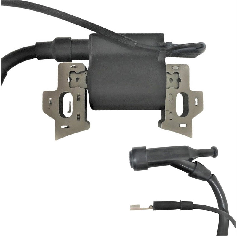 Ignition Coil  Fits Honda Type GX110 -GX200 and Other 5.5HP (163cc) - 6.5HP (212cc) Motors Used on Generators, GoKarts, Minibikes, Power Equipment, Bolts c/c=58mm, 1 Bullet wire