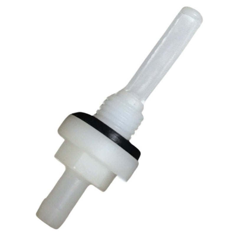 FUEL FILTER  Fits into Gas Tanks of Many Gokarts, Minibikes, Power Equipment Etc.  Thread OD=9.8mm Nut OD=12mm L=53mm