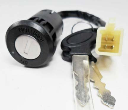 Ignition Switch  Fits Many ATV-GoKarts-Dirtbikes  4 Pins in 4 Pin Female Jack OD=25mm