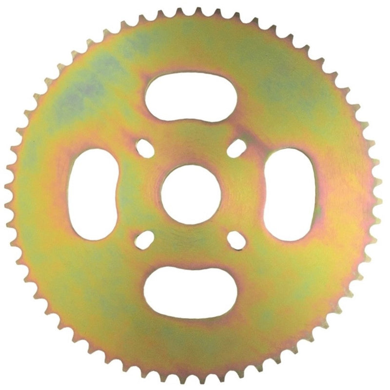 Rear Sprocket #420 60th  Fits Hammerhead Go Kart 80T, Mudhead 208, Trailmaster Mid XRX, Mid XRSBolt Pattern=4x80 (57mm to adjacent hole)  Shaft=39mm  OD=9 5/8