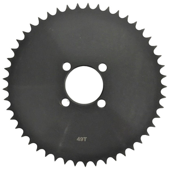 Rear Sprocket #06B 49th  Bolt Pattern=4x48mm (35mm to adjacent hole)  Shaft ID=35mm  Fits Hammerhead Shark & Torpedo, Trailmaster Mini XRX + others