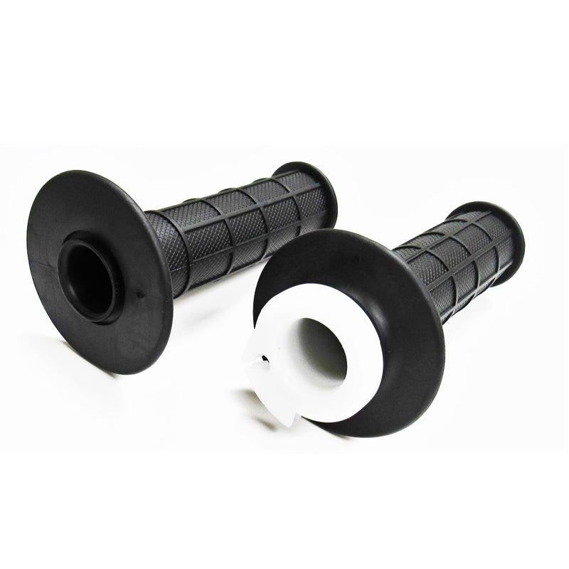 Dirt Bike Grip Set with Throttle Tube Fits 7/8