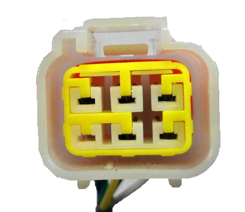 Stator 2 Coil w/ Base Plate 5 Pin in 6 Pin FM Jack (Base Plate OD=114mm)