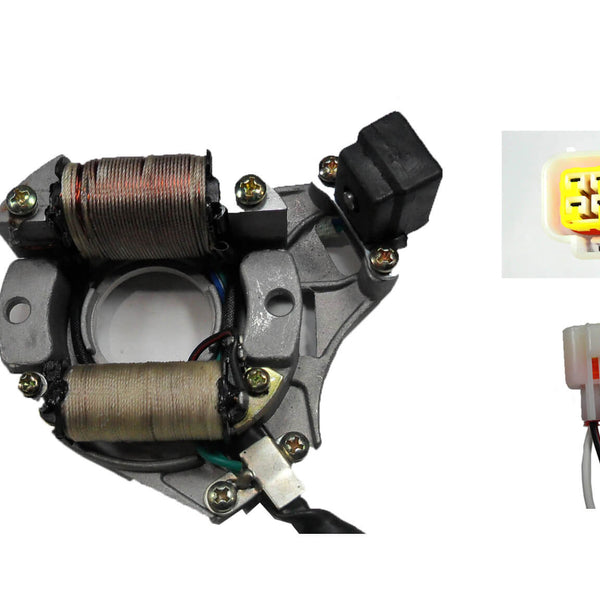 Stator 2 Coils 5 Pin in 6 Pin FM Jack