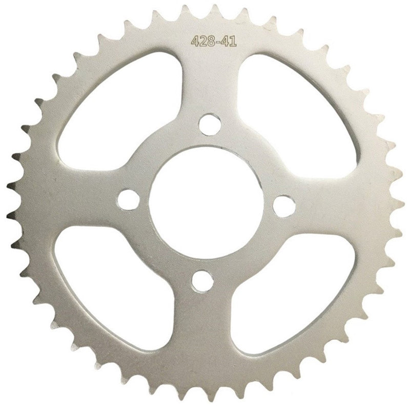 Rear Sprocket #428 41th Fits Tao Tao GK110, Coolster GK6125, Peace GK125, Roketa 110-125cc GoKarts Bolts c/c=67 ID=48