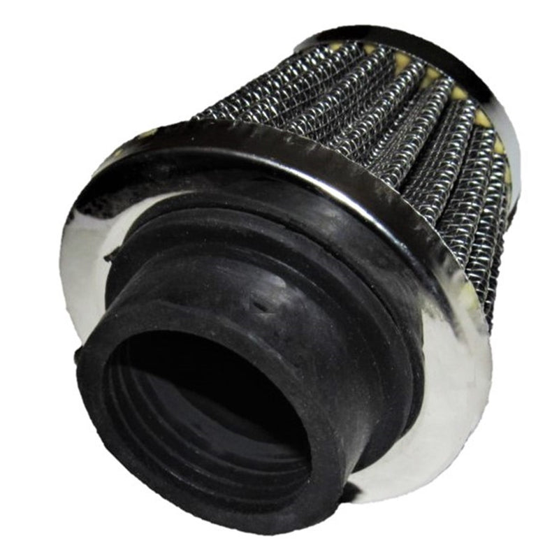 Air Filter ID=35 w/EGR Nipple Fits Most 50, 70, 90, 110, 125cc ATVs, GoKarts, Dirt Bikes