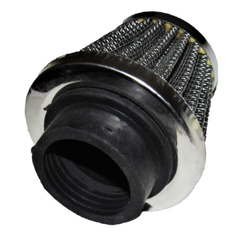 Air Filter ID=35 w/EGR Nipple Fits Most 50, 70, 90, 110, 125cc ATVs, GoKarts, Dirt Bikes