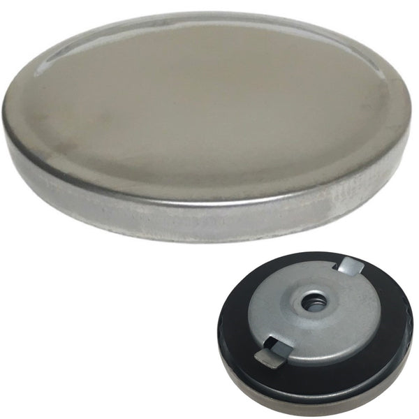 Gas Cap 57mm Chrome OD=84mm