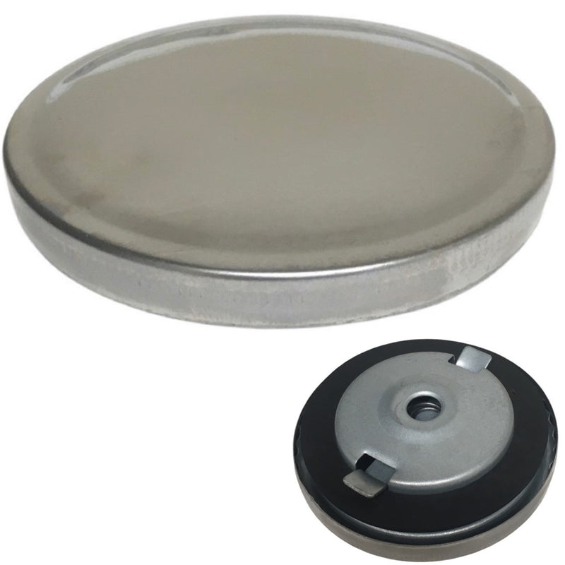 Gas Cap 57mm Chrome OD=84mm