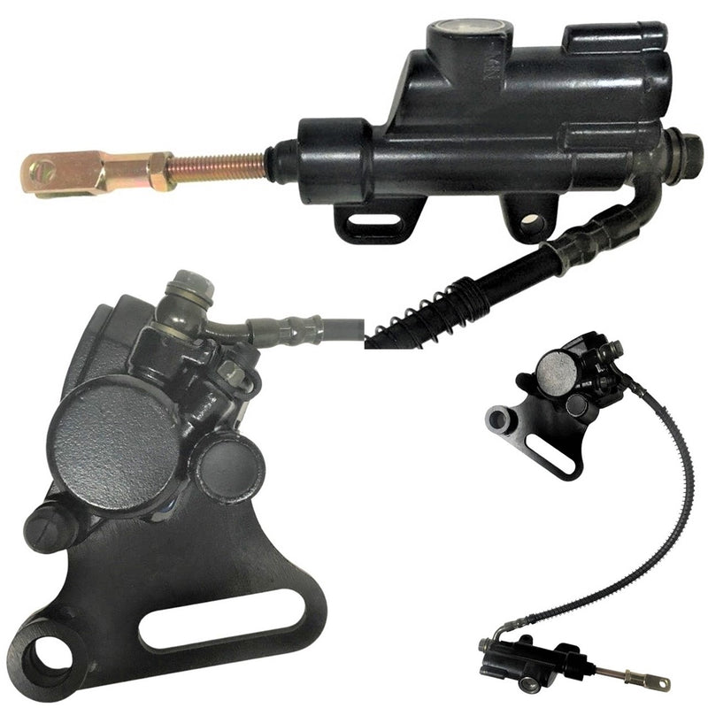 REAR FOOT BRAKE ASSEMBLY Center Mounting Bolt to End of Arm L=64mm Line L=15