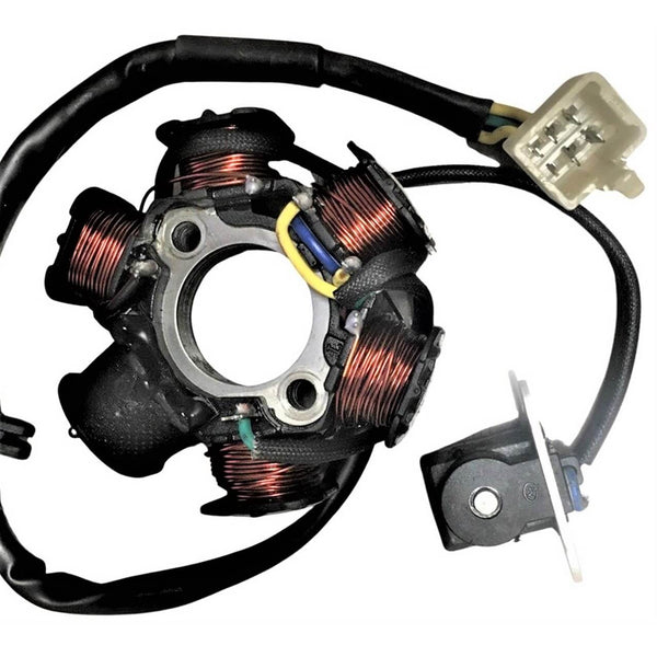 Stator 6 Coils 5 Pin in 6 Pin FM Fits Tao Tao Hellcat 125 + Others OD=83 ID=29 C/C=41