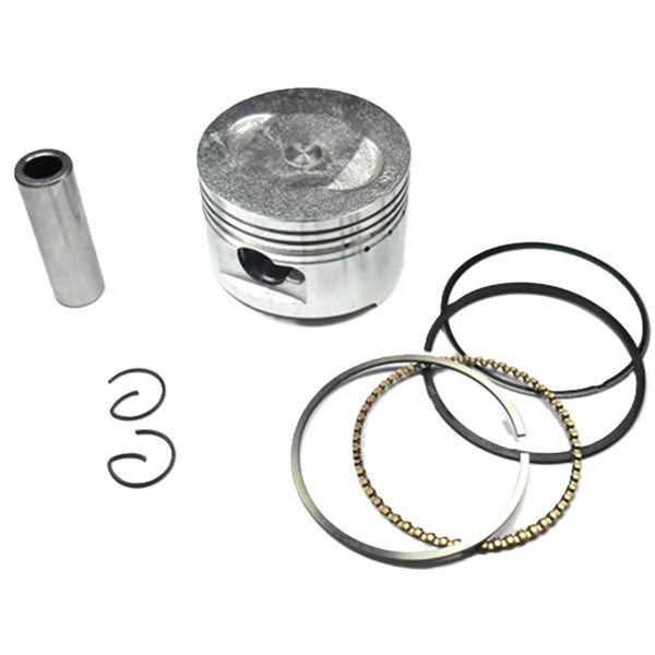 100cc (High Performance 50mm) Piston Kit. Fits GY6-50 Chinese Scooter Motors. PIN=13mm H=34.4 Ctr Pin To Top=17.4mm