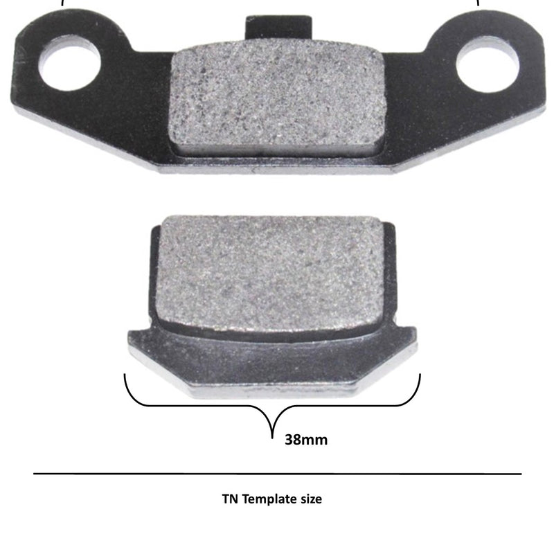 Disc Brake Pads  ATVs, Dirtbikes, GoKarts  73x25x7 & 37x22x8 Holes c/c 59mm