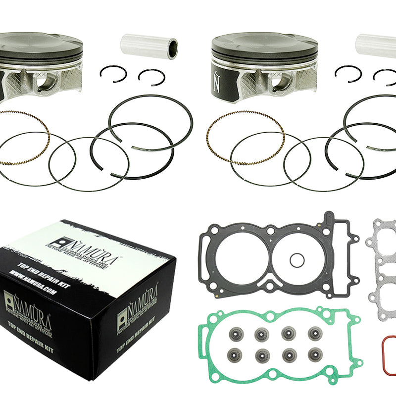 Polaris RZR XP 1000 Namura Piston Top End Rebuild Kit - Standard Bore