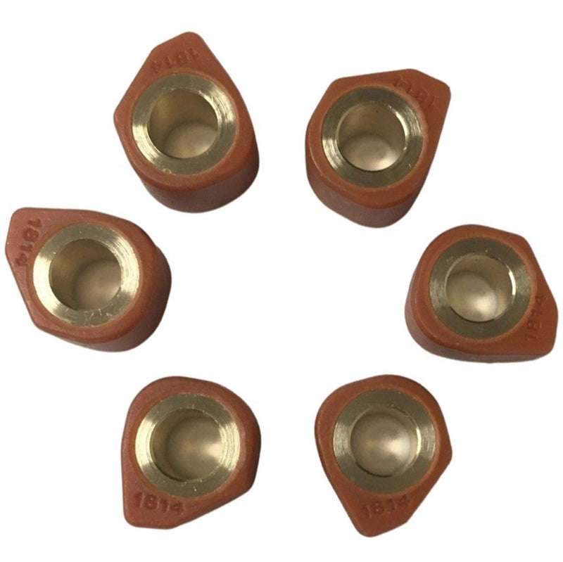 18X14 (14G) High Performance Clutch Sliders Set For GY6-125,150-180cc Scooters, ATVs,GoKarts