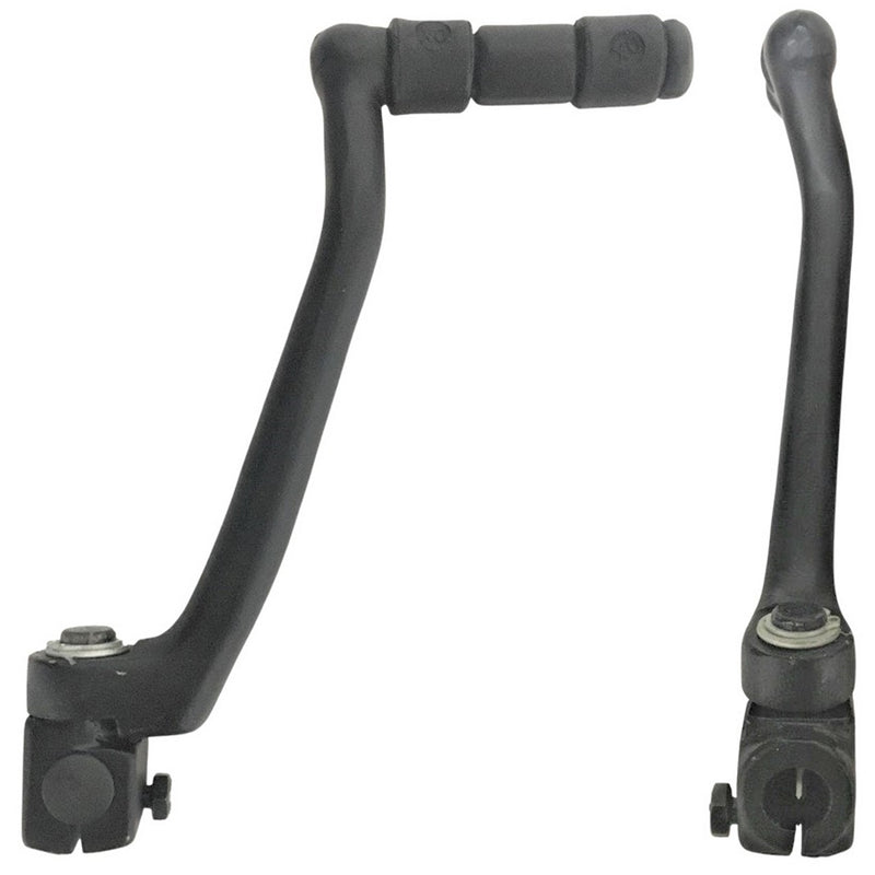 KICK START LEVER (Right Hand)  DIRT BIKE  Note - Color shipped may be Chrome or Black depending on availablity. ID=13mm L=7.5 in
