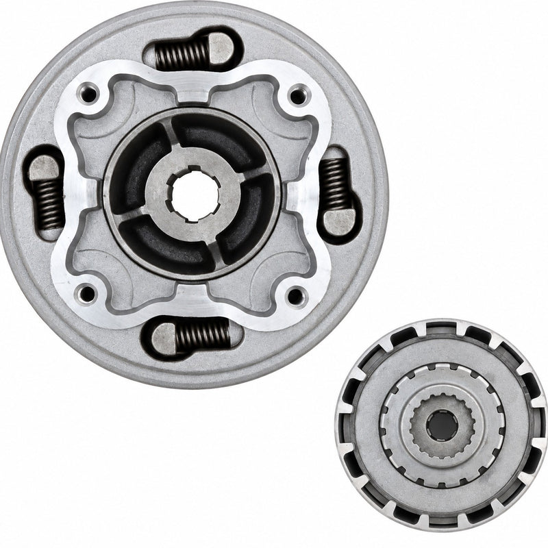 Rear Clutch  50-125cc Honda Copy Manual Clutch Fits Most Chinese ATVs, Dirtbikes  Clutch OD=116  Shaft=17mm 18th Gear