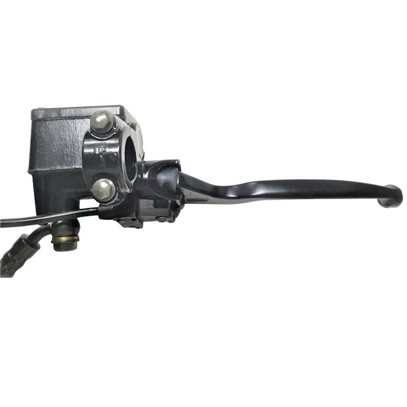 Front Brake Assembly Fits Many Scooters & DirtBikes Caliper Bolts c/c=96mm, Line Length=41in, 2 Bullet connectors for brake switch