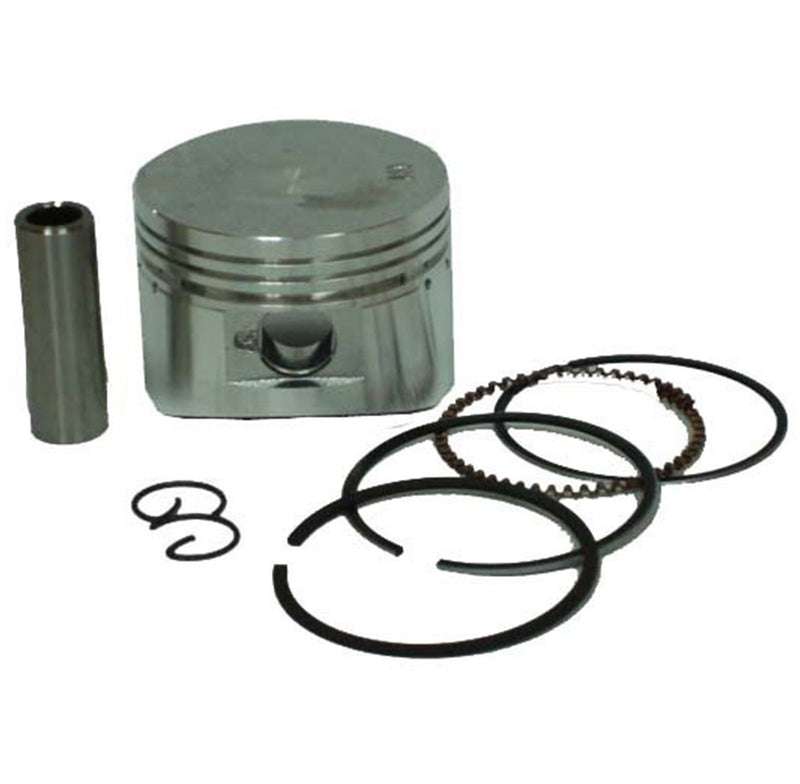 PISTON KIT 125cc 4-Stroke B=54 Pin=13 H=37mm Ctr Pin To Top=18.9mm Chinese ATVs