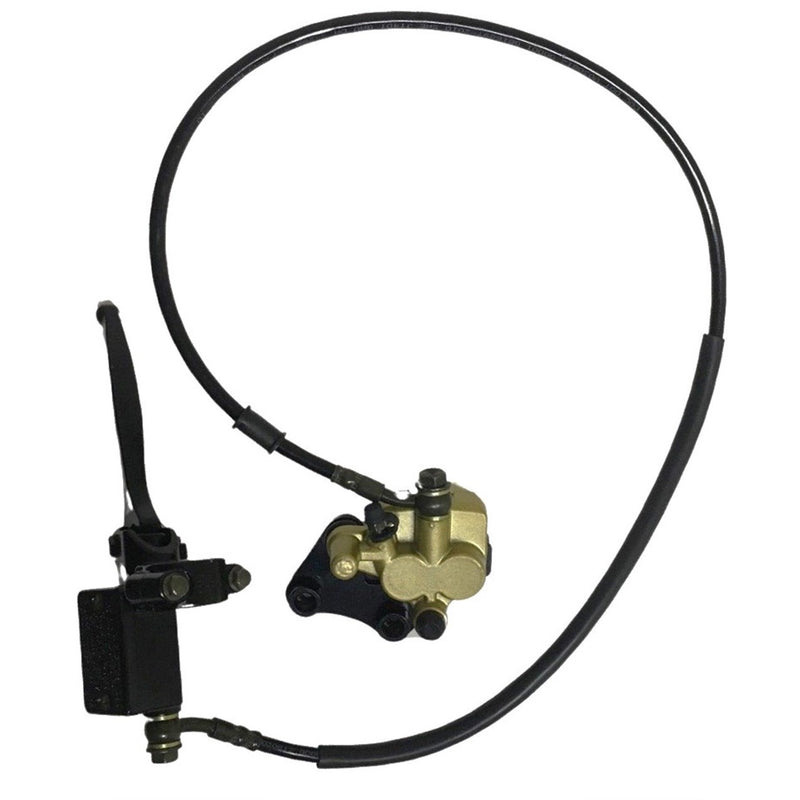 Front Brake Assembly Fits Many DirtBikes Caliper Bolts c/c=44mm, Line Length=38in