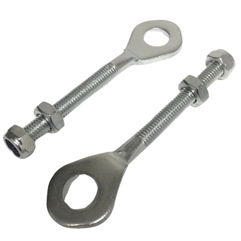 Chain Adjusters Fits Many ATV's & DirtBikes (Per Pair) L=4in ID=13mm Rod OD=7.5mm