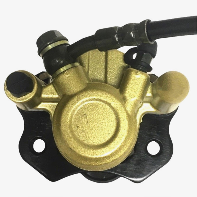 Complete GoKart Brake Assembly Fits Many GoKarts Caliper #1 Bolts c/c=63mm, Line L=28in, Caliper #2 Bolts c/c=63mm, Line L=43in,     Caliper #3 Bolts c/c=96mm, Line L=78in, Master Cylinder Bolts c/c=60mm.