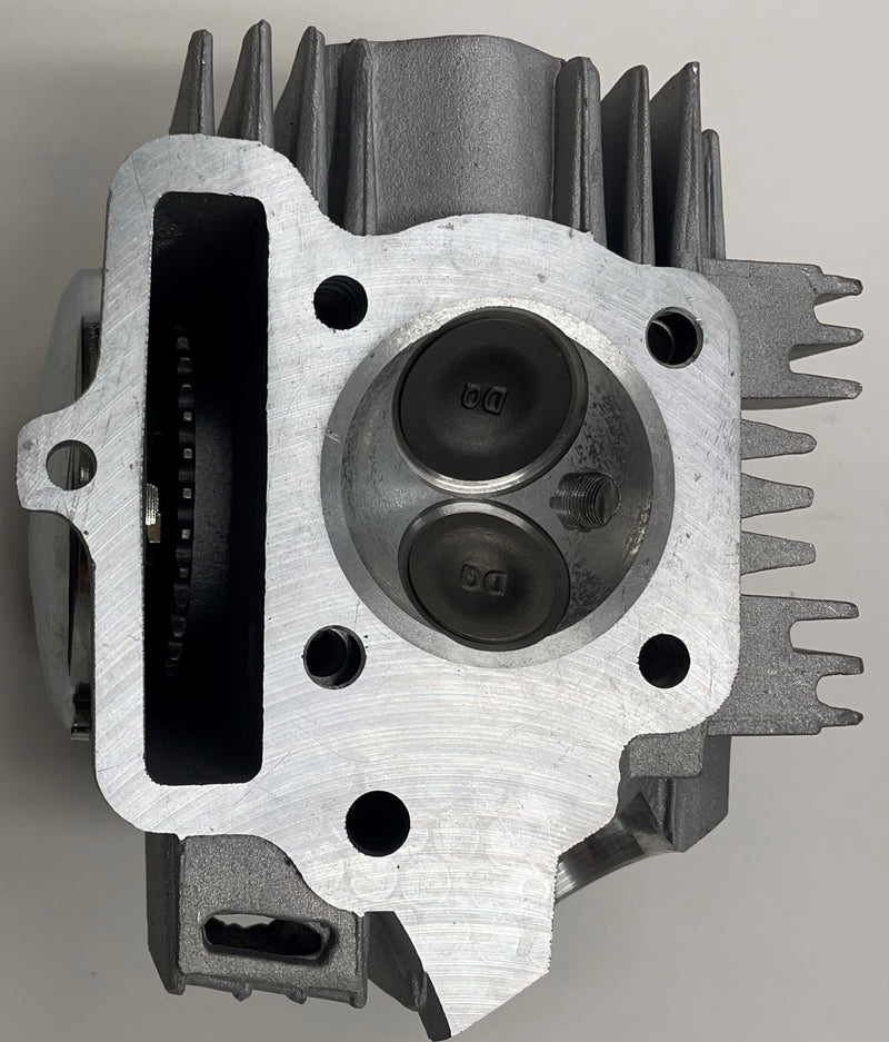 Cylinder Head 54mm (With Valves and Cam)  Cam Sprocket Teeth = 32  Honda Copy 125cc ATV, Dirt Bike
