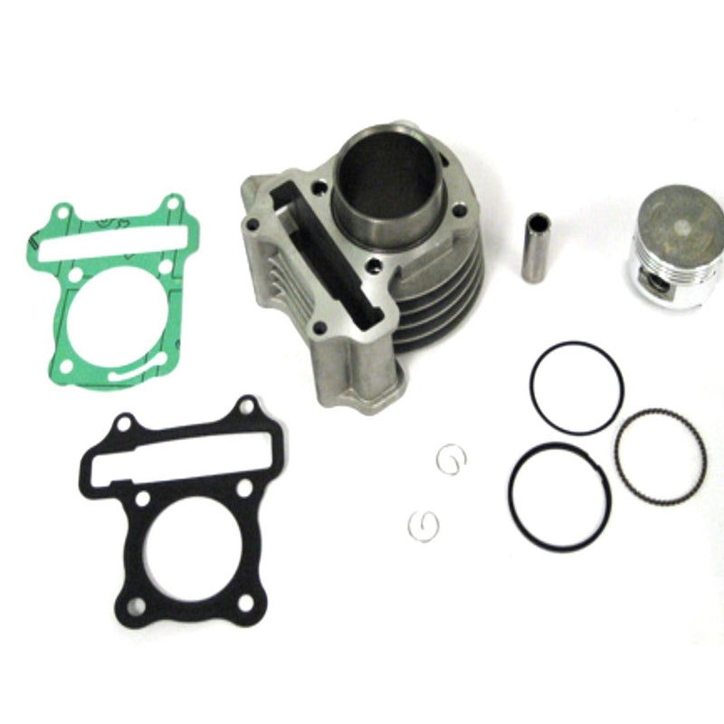 100cc (High Performance) Cylinder Piston Top End Kit For GY6-50 QMB139 Chinese Scooter Motors. Bore=50mmRequires Head #634585