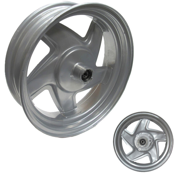 Wheel Rim (Front) (3.5x12), Rotor Bolts C/C=69mm Axle ID=12mm  Fits Tao Tao Powemax 150
