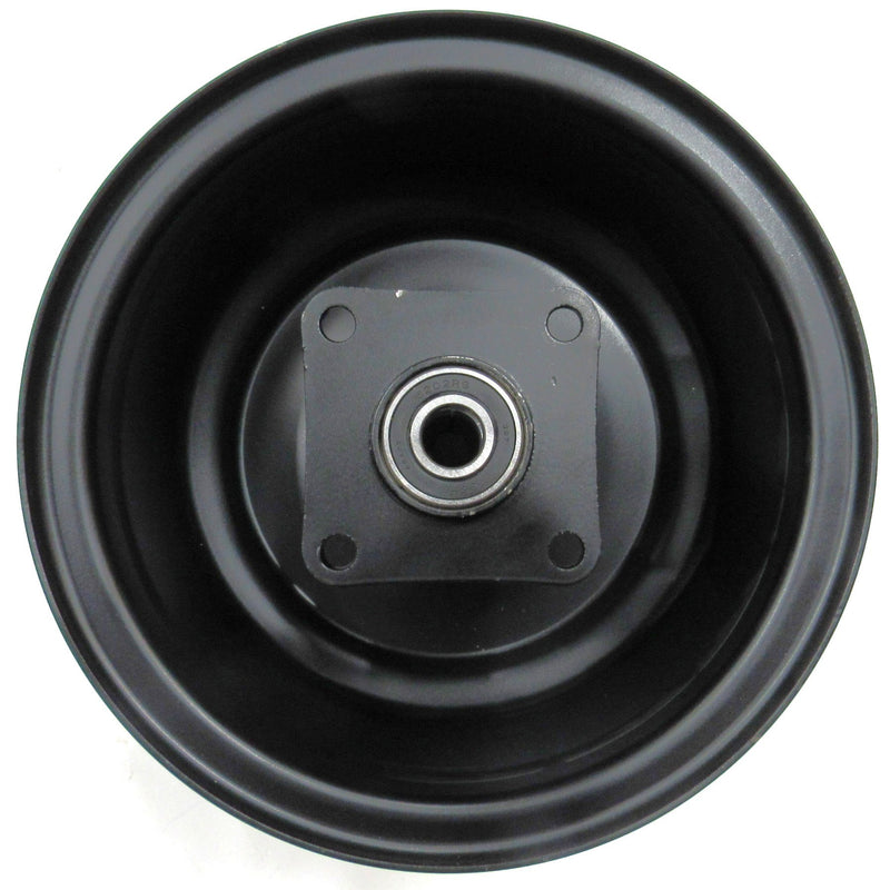 Rear Wheel Black, Fits Coleman CT200u, Trail 200, Trailmaster, Baja MB165-200, + more   Drum Brakes ID=110 Axle ID=15 Bolts Cross c/c= 80mm