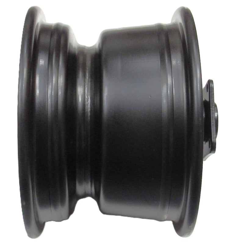 Rear Wheel Black, Fits Coleman CT200u, Trail 200, Trailmaster, Baja MB165-200, + more   Drum Brakes ID=110 Axle ID=15 Bolts Cross c/c= 80mm